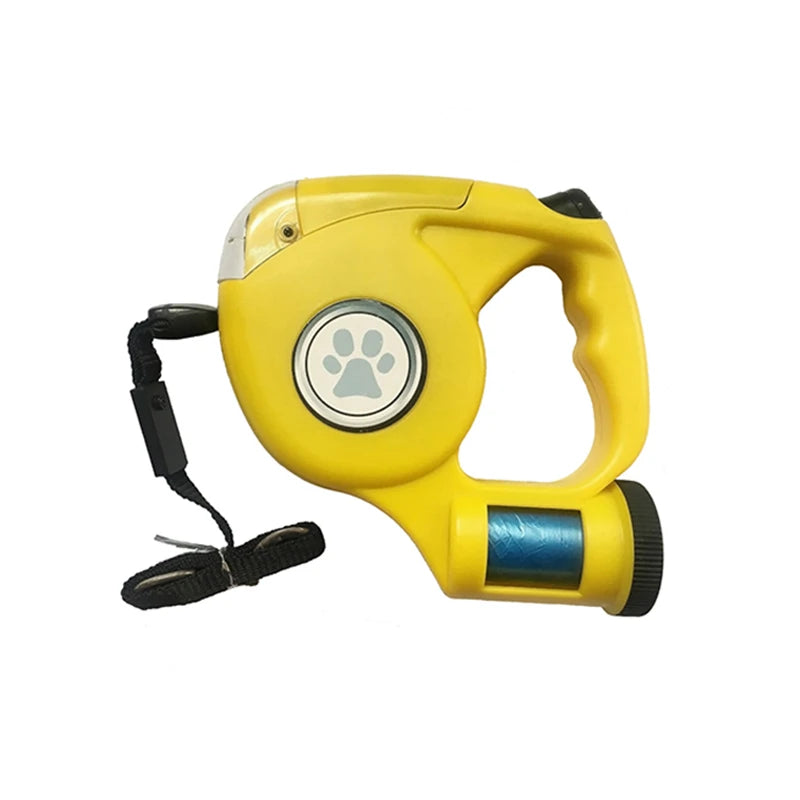 LED Dog Lead with Bag Storage