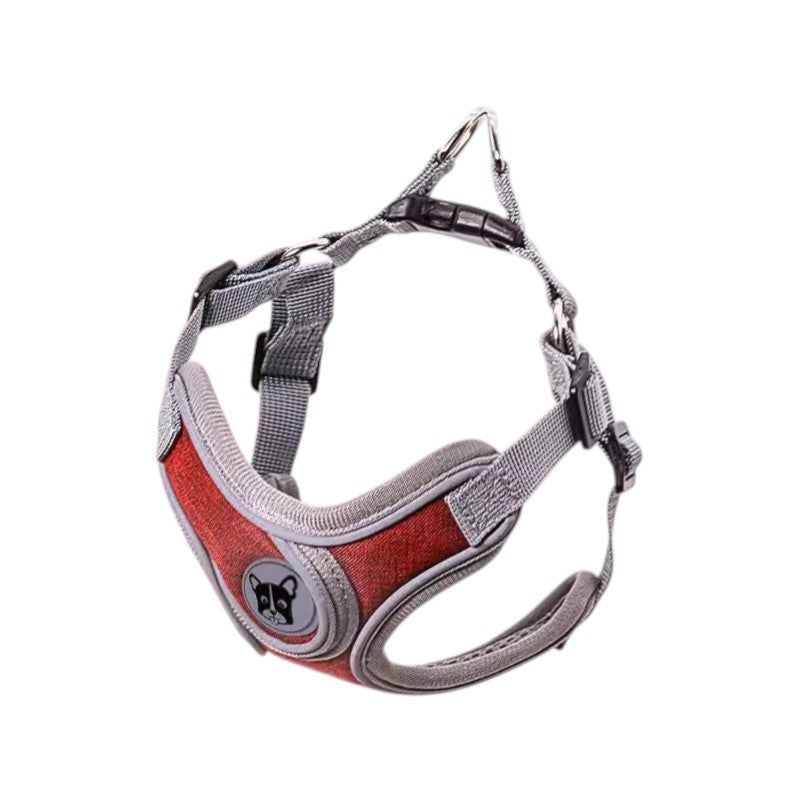 X-Shaped Reflective Mesh Adventure Harness